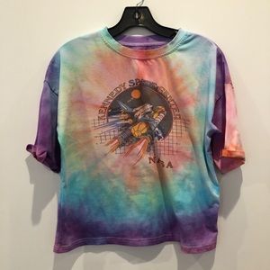 NASA VINTAGE TIE DYE TEE